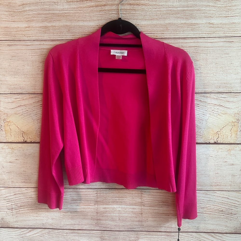 Calvin Klein Fuchsia Shrug